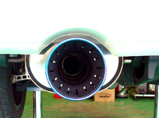 HKS 31029-AF001 Вихлопна система Super Turbo Muffler для SUBARU IMPREZA GDB-CF Photo-3