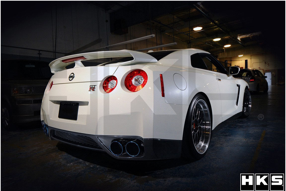 HKS 31021-KN001 Вихлопна система (задня частина) Legamax Premium для NISSAN GT-R R35 Photo-2