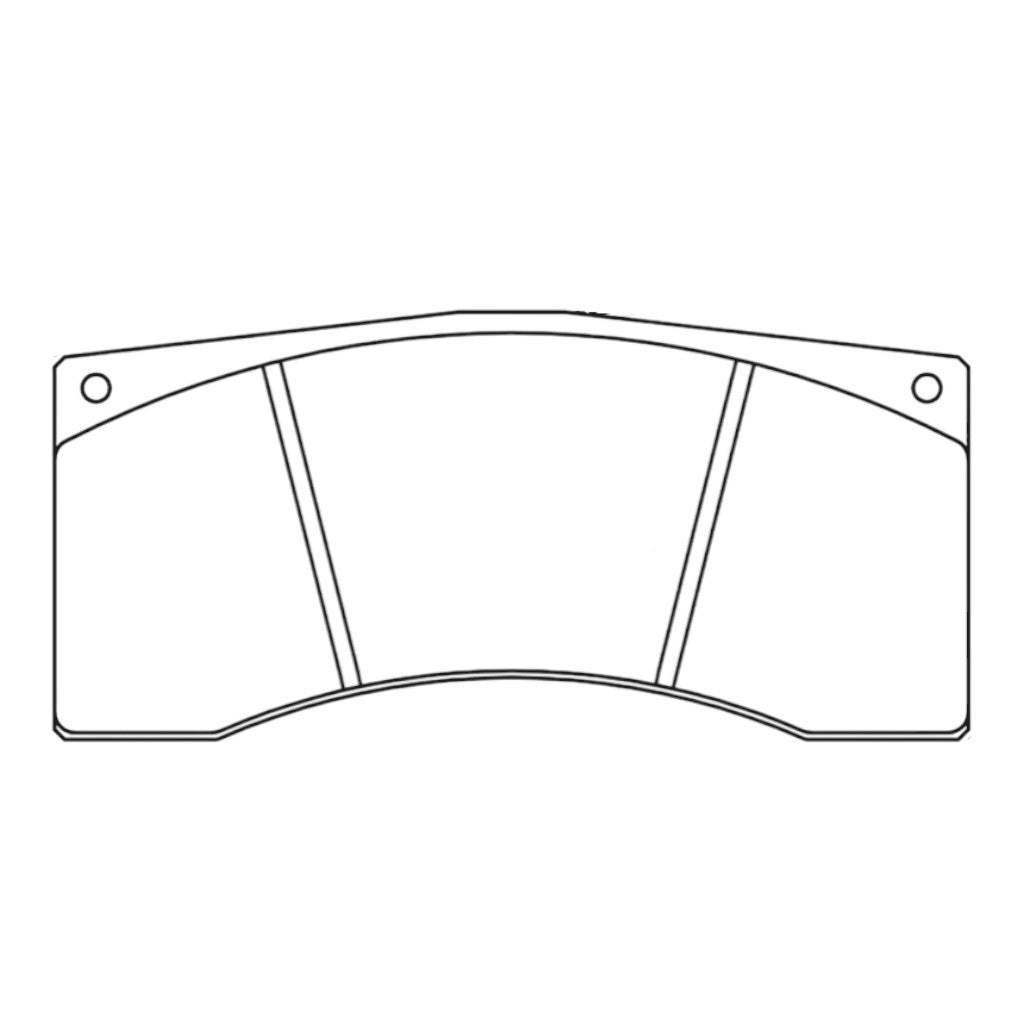 PAGID 2704-M2C Задні гальмівні колодки для BMW M8 GTE / PORSCHE 991.2 GT2 RS Clubsport / TOYOTA GR Supra GT4 Photo-0