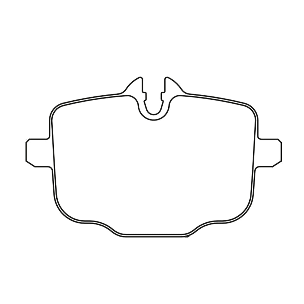 PAGID 4932-RSL29 Задні гальмівні колодки для BMW M2 (G87) / M3 (G80) / M4 (G82) Iron Brakes Photo-1