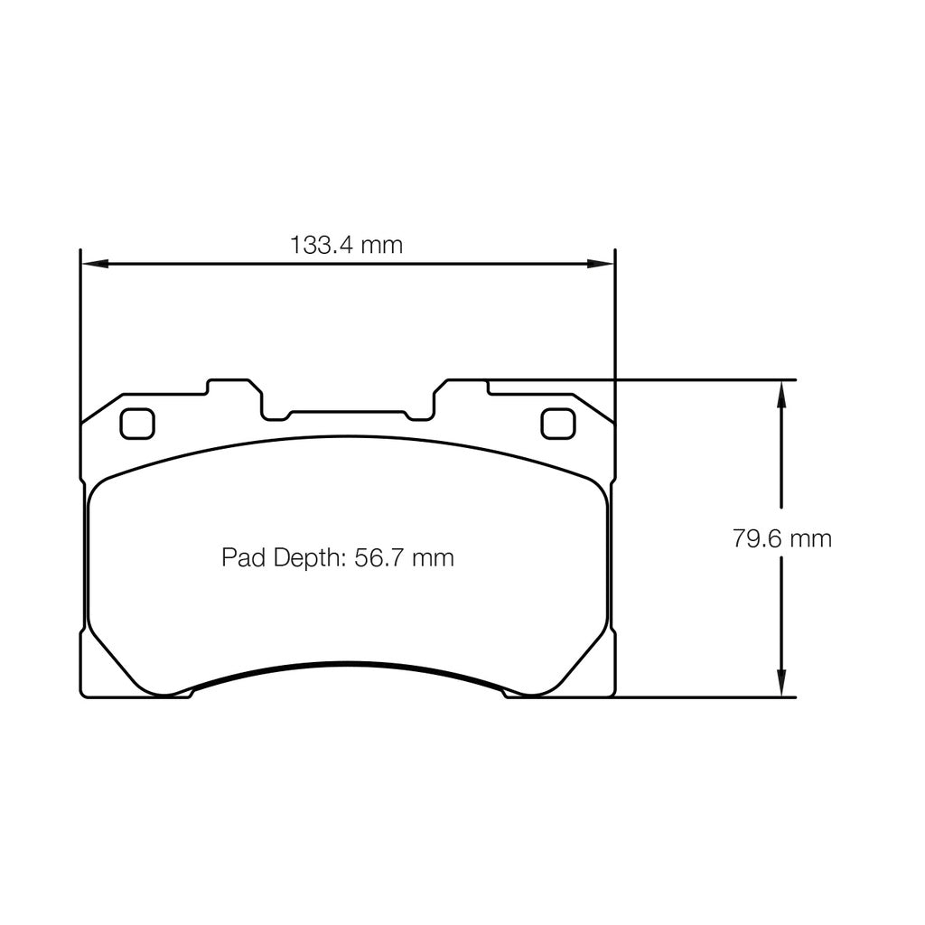 PAGID 8299-RSL29 Передні гальмівні колодки для TOYOTA GR Yaris 2020- Photo-1