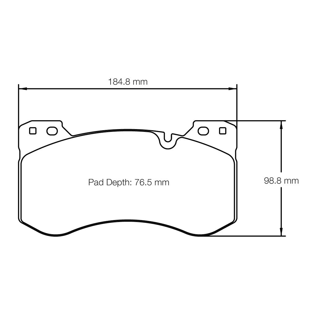 PAGID 8302-RSL29 Передні гальмівні колодки для BMW M2 (G87) / M3 (G80) / M4 (G82) Photo-2