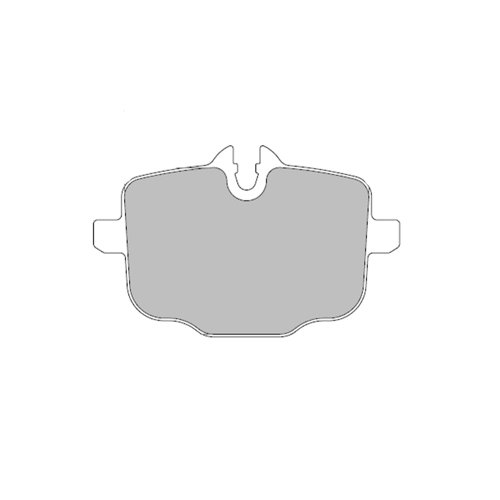 PFC 1469.332.17.44 Задні гальмівні колодки для BMW M2 (G87) / M3 (G80) / M4 (G82) / X3M (F97) / X4M (F98) (332 компаунд, 17 мм) Photo-0
