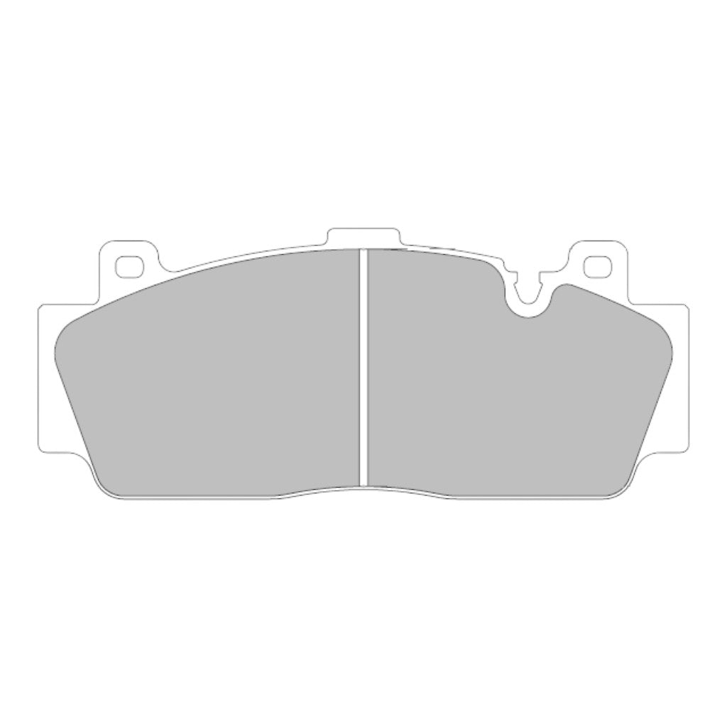 PFC 1648.331.19.44 Передні гальмівні колодки RACE 331 CMPD 19 мм для BMW M2 Competition (F87) 2018-2021 Photo-0