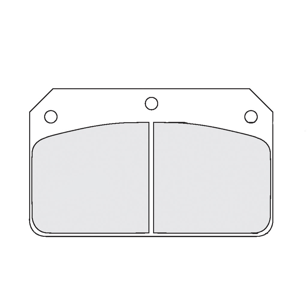 PFC 7752.68.12.44 Гальмівні колодки для RACICAL SR3 2016-2026 WILWOOD Dynalite 4 поршня (68 Compound, 12 mm) Photo-0