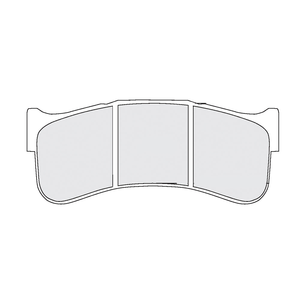 PFC 7797.40.25.44 Гальмівні колодки 40 CMPD 25 мм для PORSCHE 911 GT2 (992) / AUDI R8 LMS Photo-0