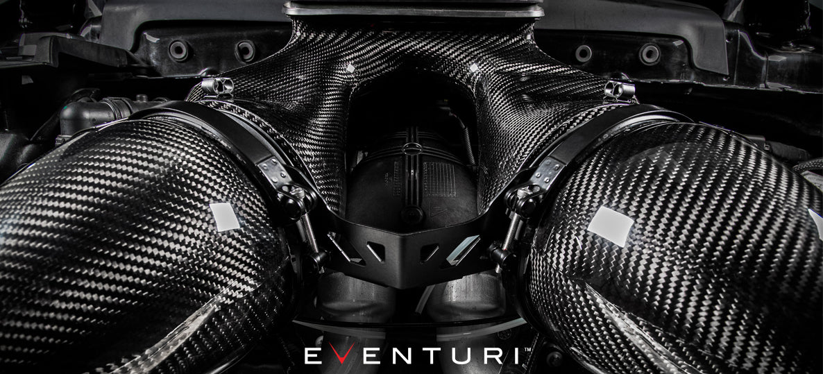 EVENTURI EVE-P991T-INT Система холодного впуску для PORSCHE 991 Turbo (карбон) Photo-5
