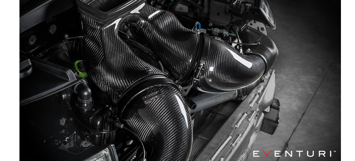 EVENTURI EVE-P991T-INT Система холодного впуску для PORSCHE 991 Turbo (карбон) Photo-6