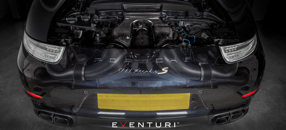 EVENTURI EVE-P991T-INT Система холодного впуску для PORSCHE 991 Turbo (карбон) Photo-4