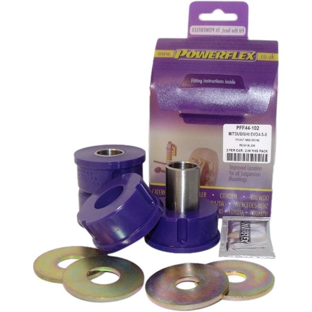 POWERFLEX PFF44-102 Задні втулки переднього важеля, 2 шт для MITSUBISHI Lancer Evo 4 / 5 / 6 1996-2001 Photo-0