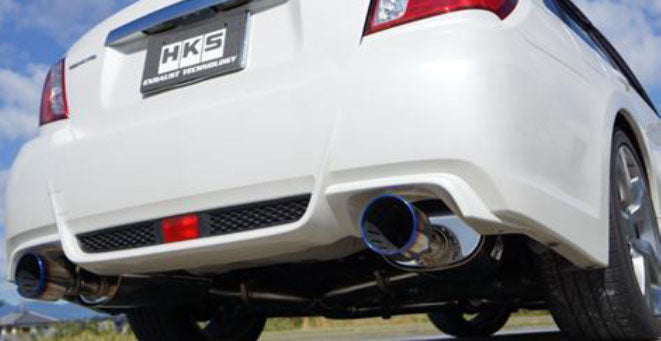 HKS 31029-AF008 Вихлопна система Super Turbo Muffler для SUBARU Impreza WRX STI ( GVF) 2011-2014 Photo-3