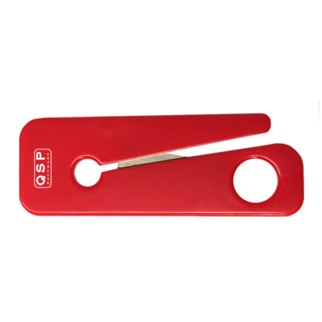 QSP QCUT Ніж для ременя безпеки, червоний Photo-0