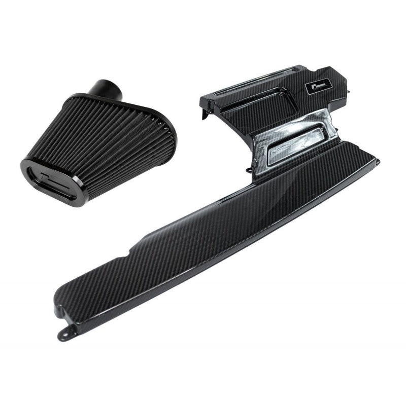 RACINGLINE VWR1210R601EG Система впуску повітря R600 бавовняний фільтр, глянцевий карбон для MQB EVO/MQB Photo-1