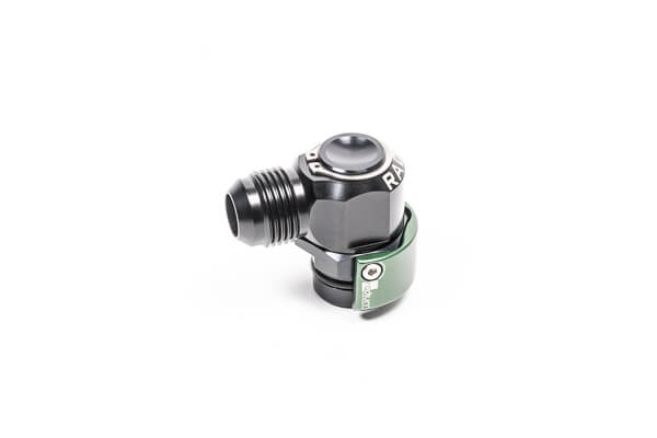 RADIUM 20-0748 Фітинг Швидкороз'ємний V2 19мм вихід для 10AN вихід 90 градусів для TOYOTA MK5 Supra Photo-0