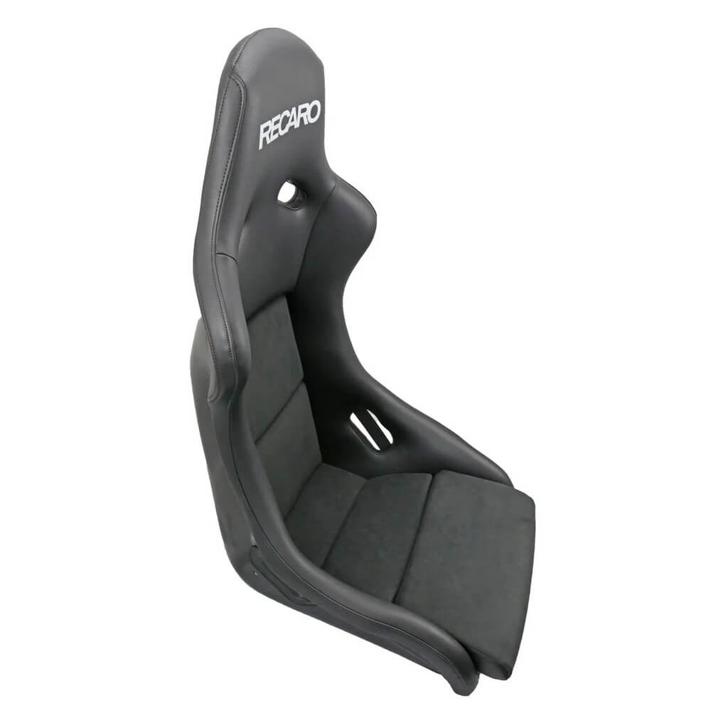 RECARO 070.77.0885 Крісло Pole Position (ABE) Чорний замінник шкіри / Чорна Dinamica Photo-4