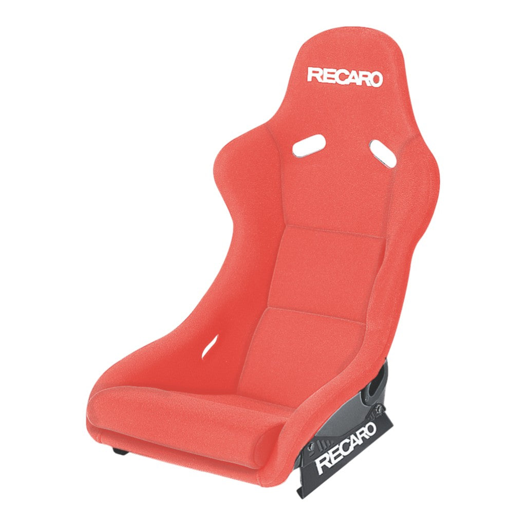 RECARO 070.98.030.193.ET Чохол на сидіння Pole Position NG (FIA) з оббивкою для ременя безпеки в нижній частині, червоний перлон велюр Photo-0