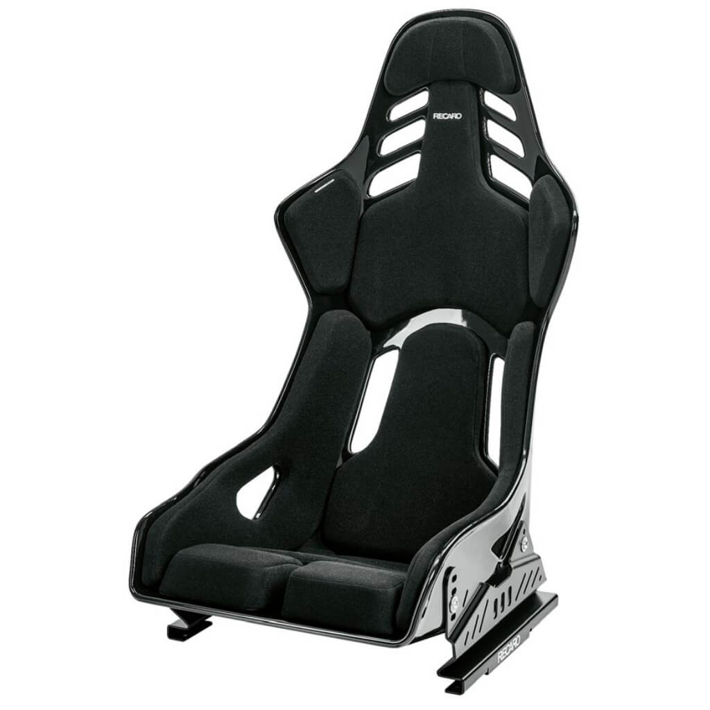 RECARO 076.02.1B21 Гоночне сидіння Podium GF ліве (ABE / FIA) Чорний велюр, Розмір L Photo-1