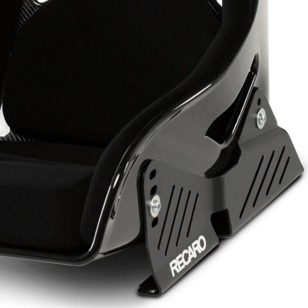 RECARO 078.01.1B21 Гоночне сидіння Podium CF ліве (ABE / FIA) Чорний велюр, Розмір M Photo-1