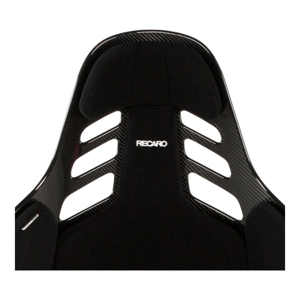 RECARO 078.01.1B21 Гоночне крісло Podium CF ліве (ABE / FIA), Чорний велюр, Розмір M Photo-2