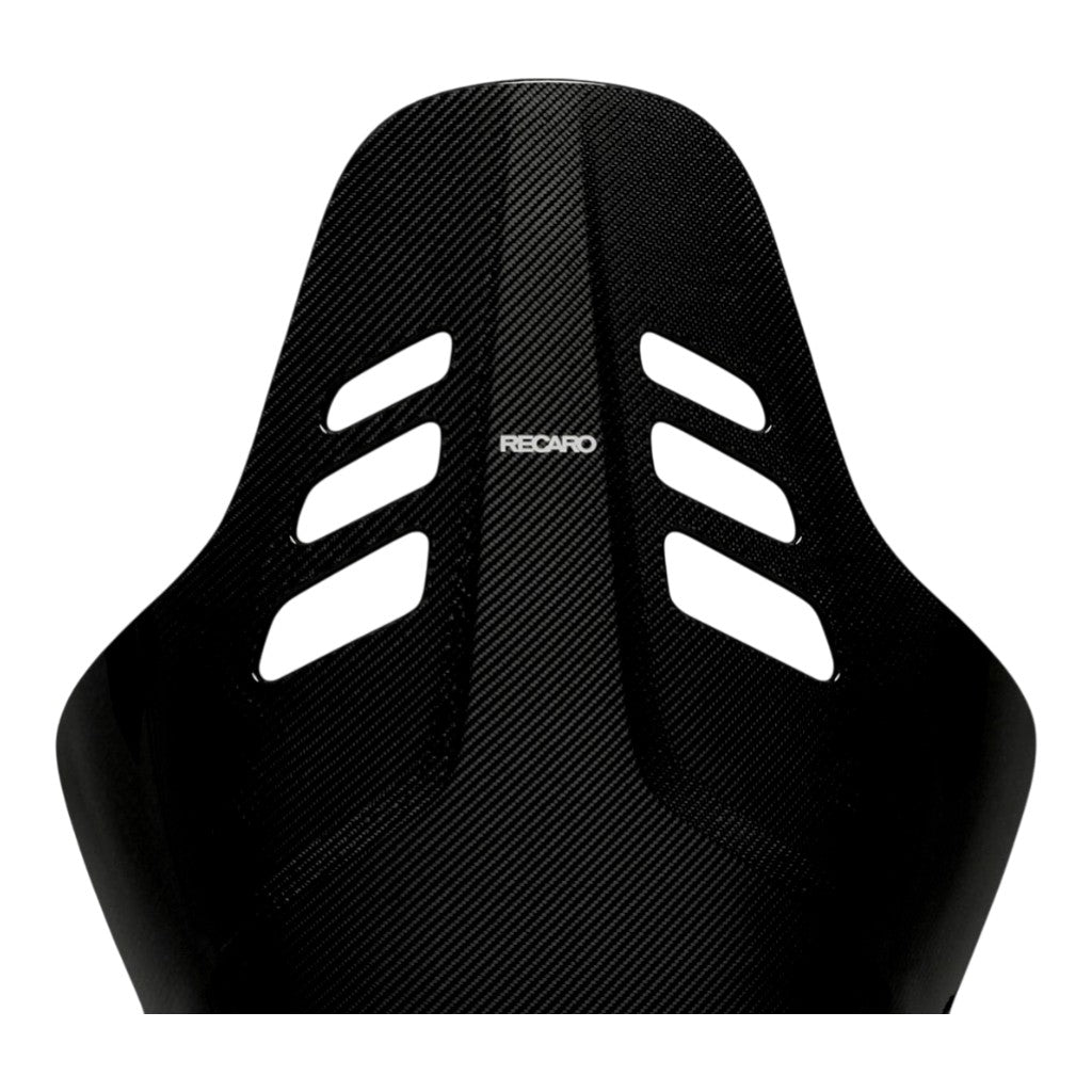 RECARO 078.02.2B21 Гоночне крісло Podium CF праве (ABE / FIA 8855-1999), Чорний велюр, Розмір L Photo-1