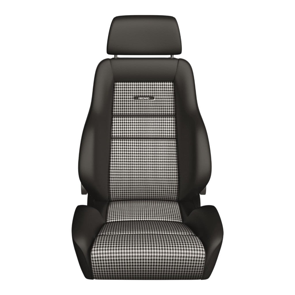 RECARO 089.00.0B25 Крісло Classic LS, чорна шкіра / Pepita Photo-1