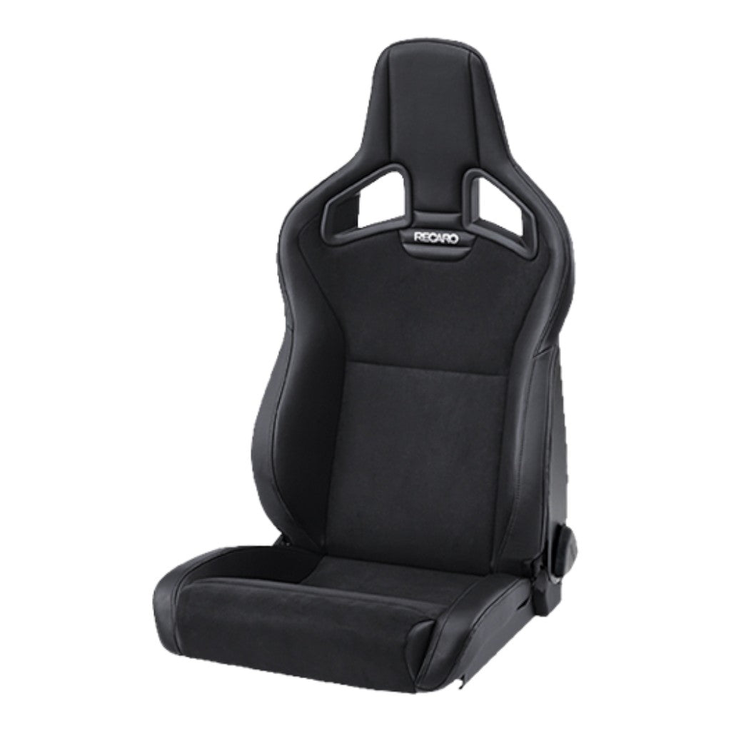 RECARO 415.10.2575 Праве спортивне крісло Cross Sportster CS SAB з підігрівом, чорна штучна шкіра / Dinamica чорна Photo-0