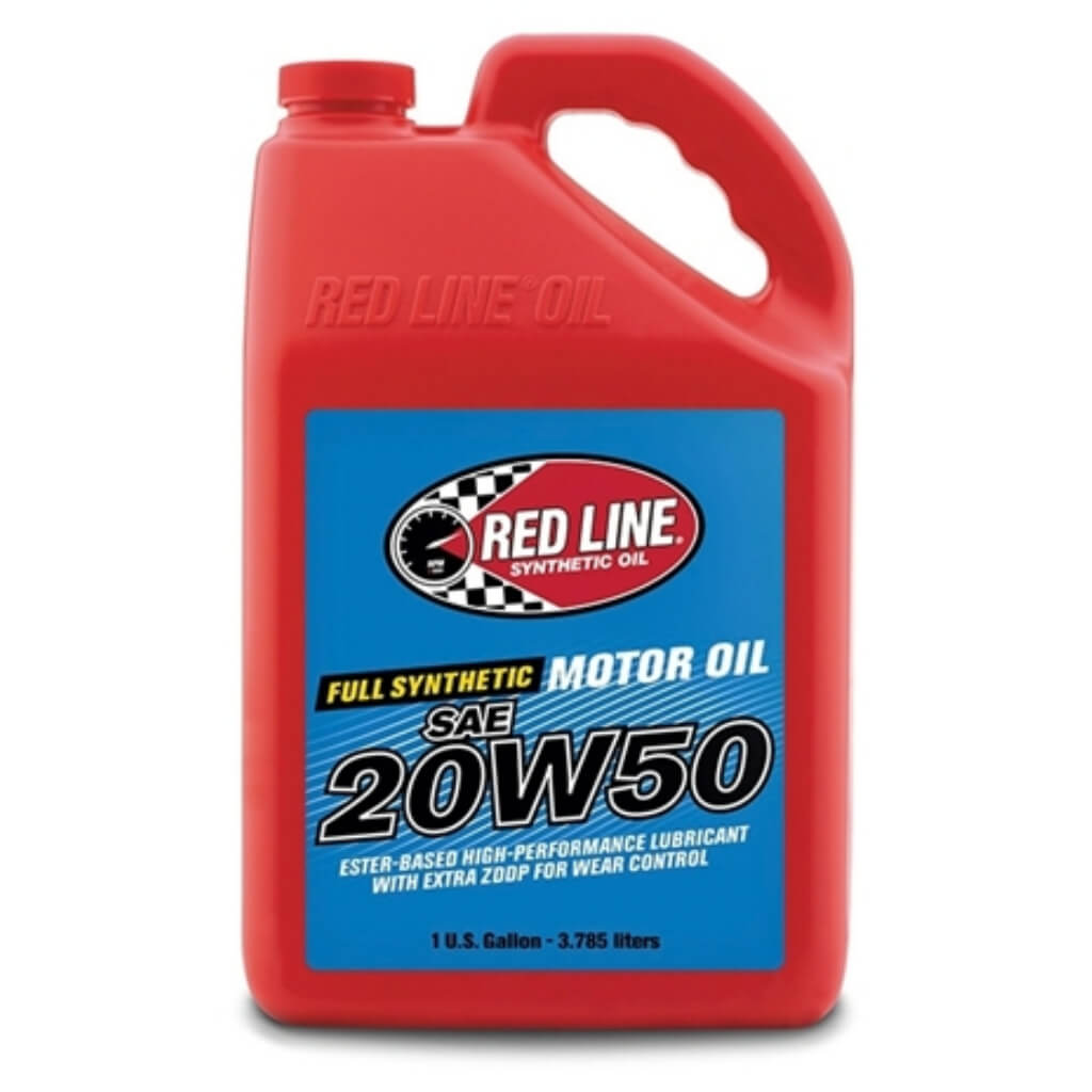 RED LINE Oil 12505 Моторна олива High-Performance 20W50, 3.8 л Photo-0