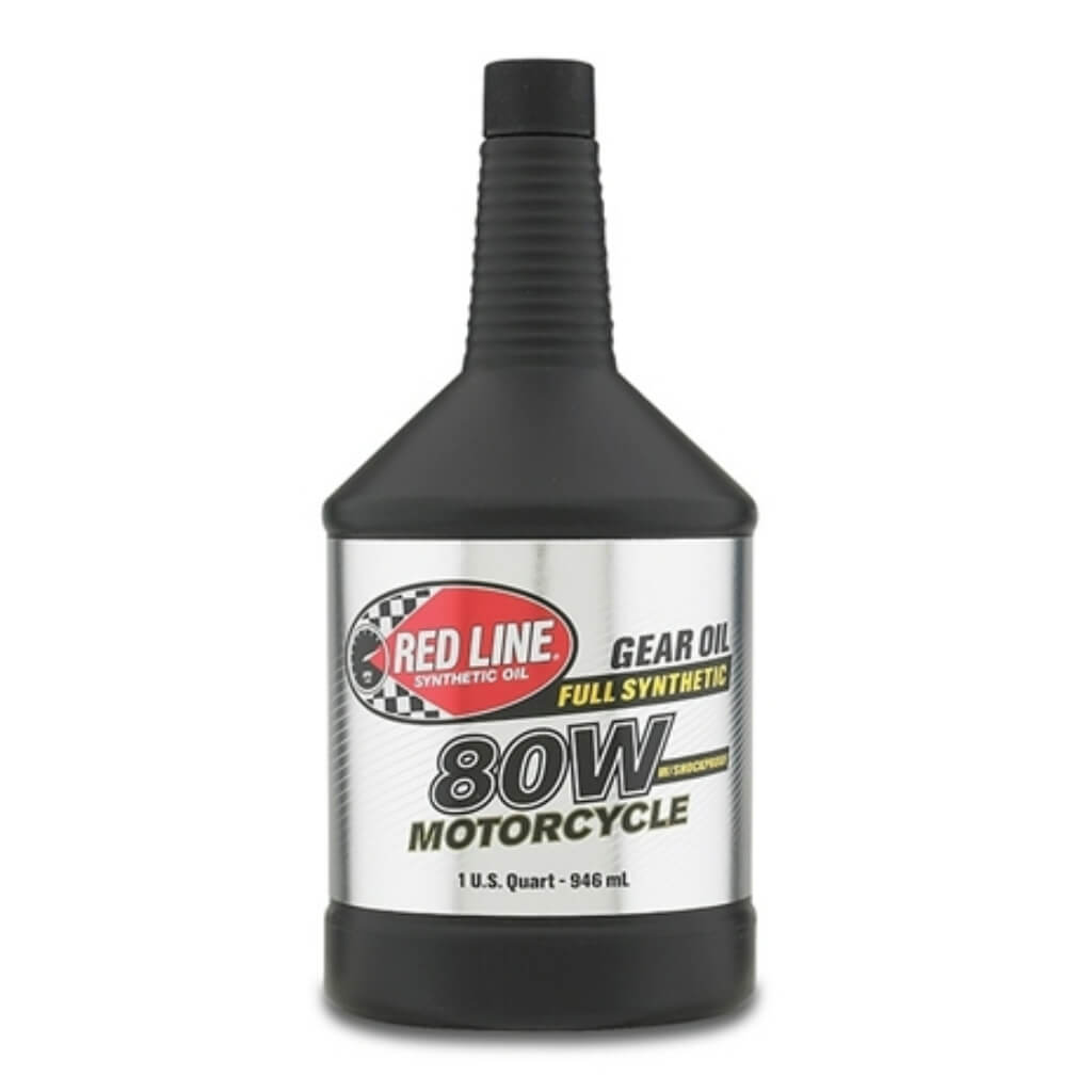 RED LINE OIL 42704 Трансмісійна олива для мотоциклів ShockProof 80W, 0.95 л Photo-0