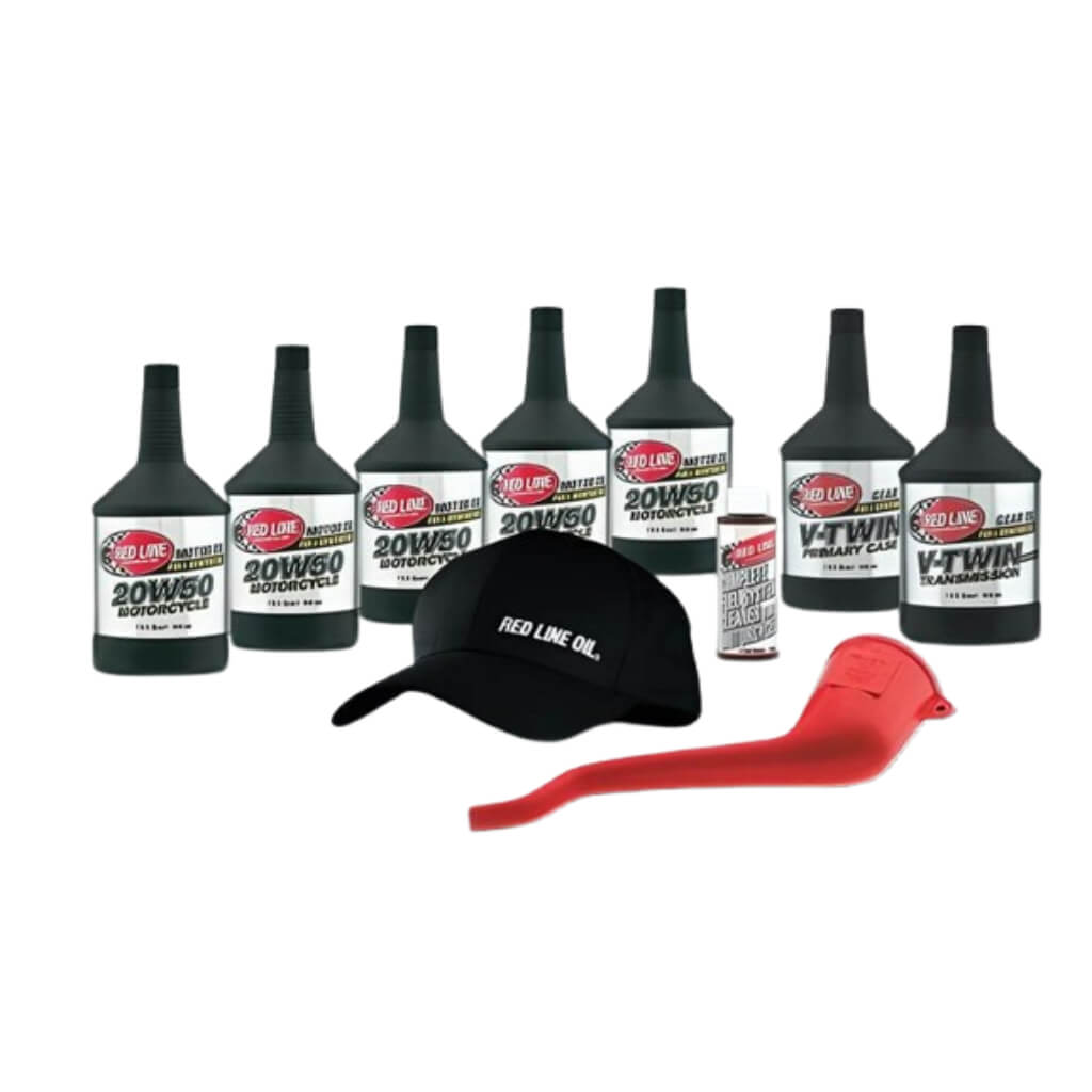 RED LINE OIL 90226 Комплект мастильних матеріалів V-Twin 20W50 PowerPack Photo-0