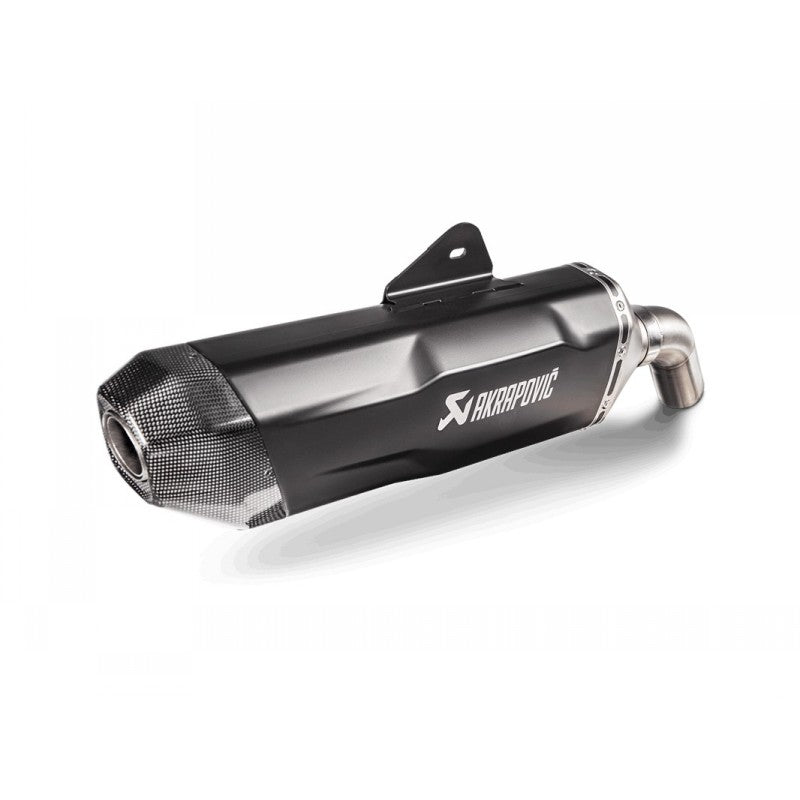 AKRAPOVIC S-B9SO3-HFBFCTBL Вихлоп Slip-On Line (титан) для BMW F 800 GS / F 900 GS Adventure 2024- Photo-0