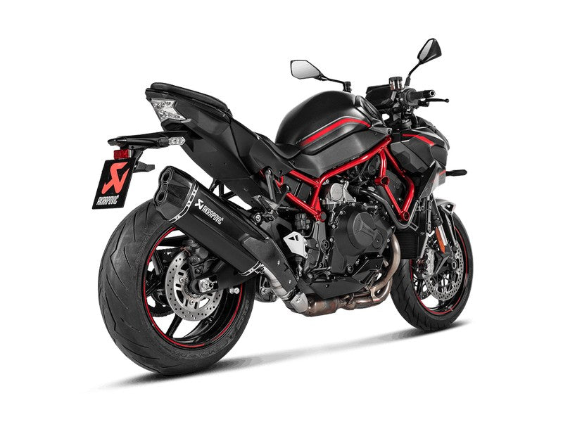 AKRAPOVIC S-K10SO31-HGITBL Вихлоп Slip-On Line (титан) для KAWASAKI Z H2 2020- Photo-4