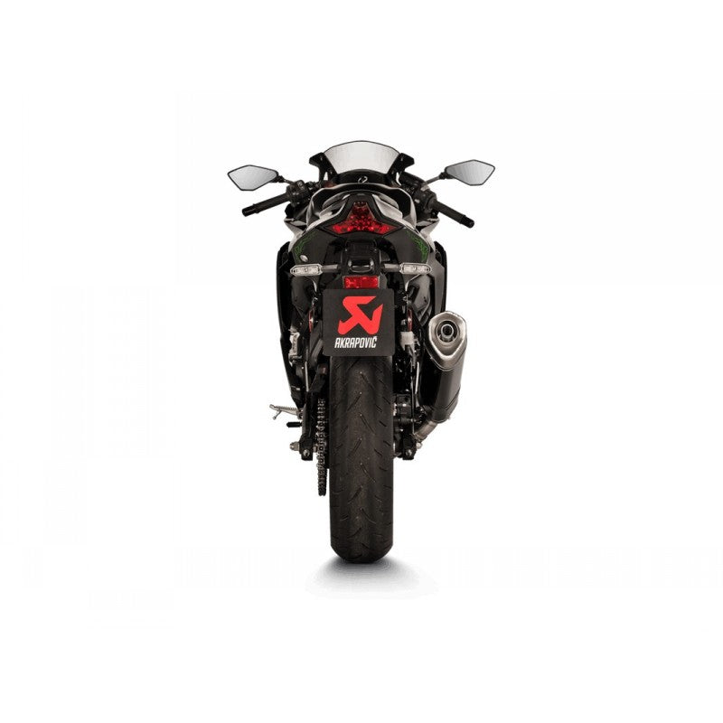 AKRAPOVIC S-K2SO10-HRC Вихлоп Slip-On Line (карбон) для KAWASAKI Ninja ZX-25R 2023- Photo-2