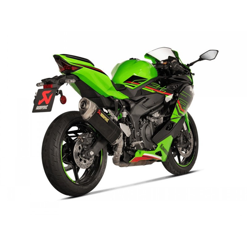 AKRAPOVIC S-K4SO8-HRC Вихлоп Slip-On Line (карбон) для KAWASAKI Ninja ZX-4R 2023- Photo-1