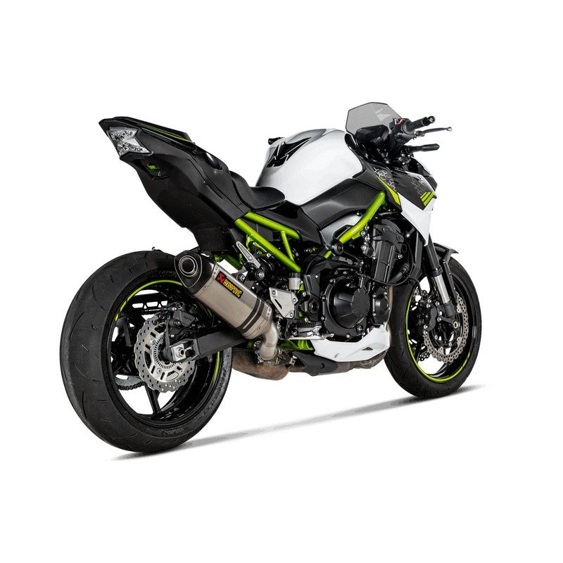 AKRAPOVIC S-K9SO10-HZT Вихлоп Slip-On Line (титан) для KAWASAKI Z900 2017-2019 Photo-1