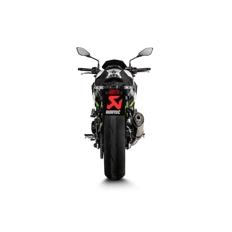 AKRAPOVIC S-K9SO10-HZT Вихлоп Slip-On Line (титан) для KAWASAKI Z900 2017-2019 Photo-3