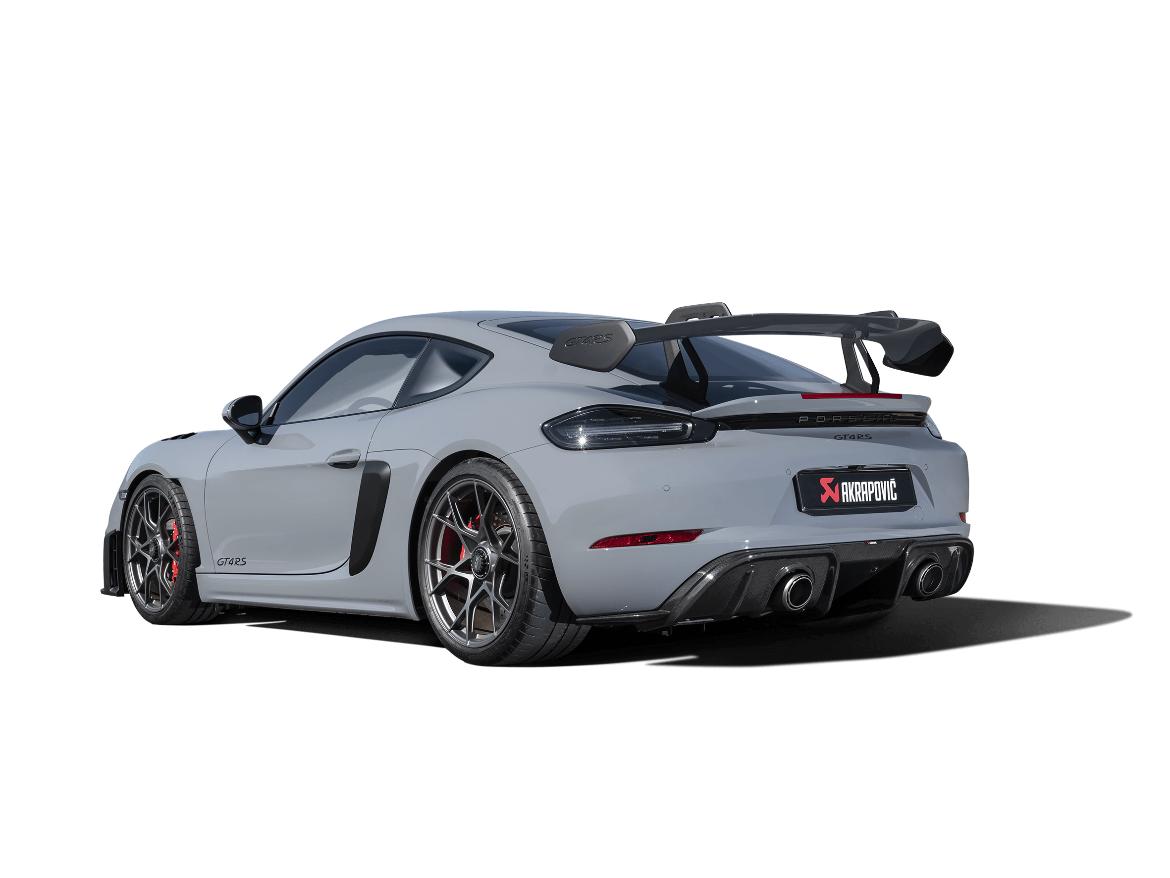 AKRAPOVIC S-PO/TI/24 Вихлопна система Slip-on Race Line (титан) для PORSCHE 718 Cayman GT4RS 2022-2024 Photo-3