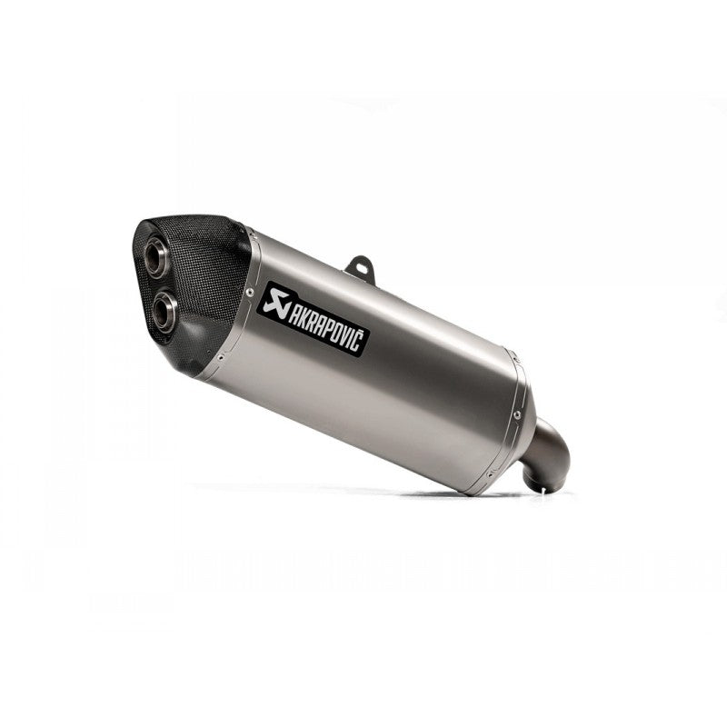 AKRAPOVIC S-S10SO18-HAFT Вихлоп Slip-On Line (титан) для SUZUKI V-STROM 1050 2020- Photo-0