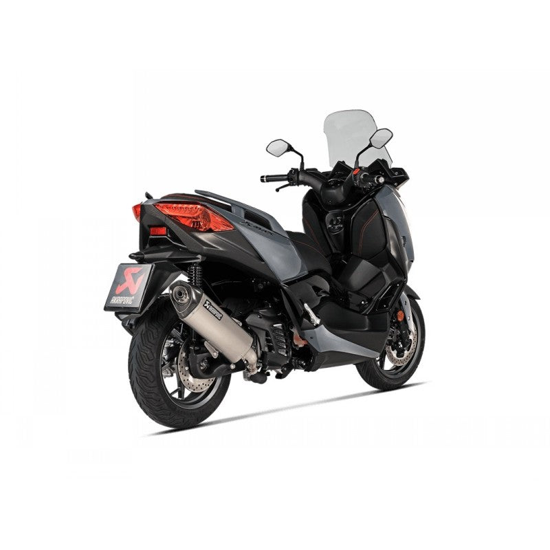 AKRAPOVIC S-Y125SO6-HRSS Вихлоп Slip-On Line (нержавіюча сталь) для YAMAHA XMAX 125 2021- Photo-1