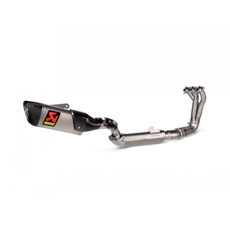 AKRAPOVIC S-Y9R13-HAPT/1 Вихлоп Racing Line (титан) для YAMAHA Tracer 9 / GT / GT+ 2021-2023- Photo-0