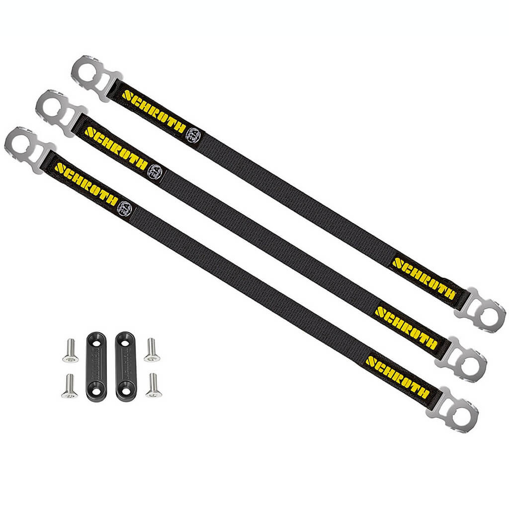 SCHROTH 00028-18 Ремінці для системи захисту шиї та голови FHR Twist Anchor 18" Photo-0