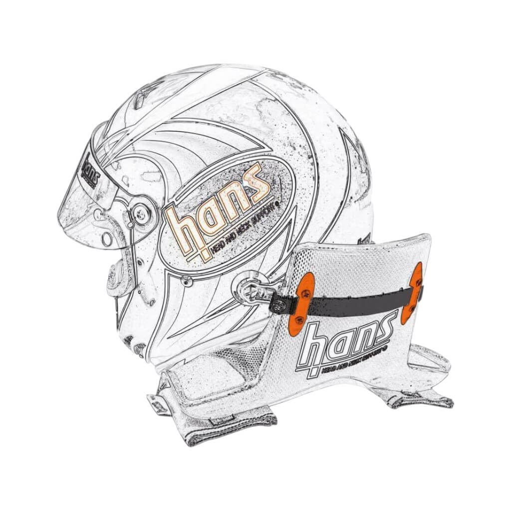 SCHROTH 00030-18 Ремінці для системи захисту шиї і голови FHR 18″ Photo-2