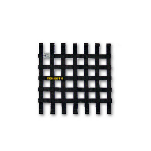 SCHROTH 09055-0 Сітка на вікно 525 mm x 467 mm (20.7 "x 18.4") без кріплень Чорний SFI/FIA Photo-0