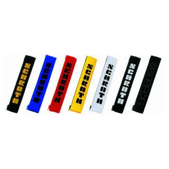 SCHROTH 09209 Накладки на ремінь 2 "(50 mm) колір фону чорний/лого SCHROTH сірий Photo-0