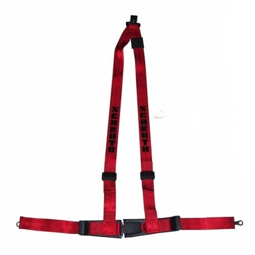 SCHROTH 11512 Ремінь безпеки Asm-autocontrol 2 3-точковий 50 мм (2“) Правий, ECE, Червоний Photo-0