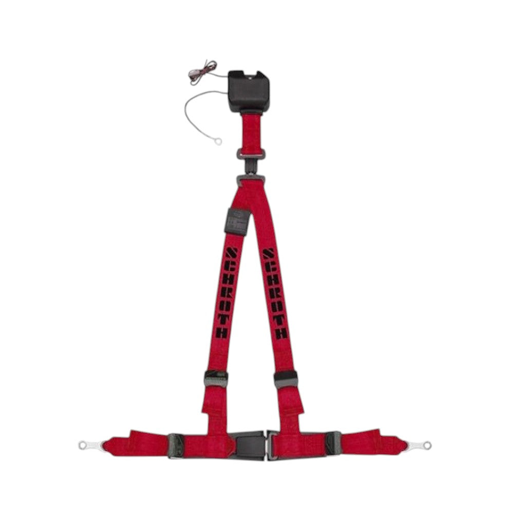 SCHROTH 11512 Ремінь безпеки Autocontrol 2 ASM 3-точковий 50мм правий, червоний Photo-0