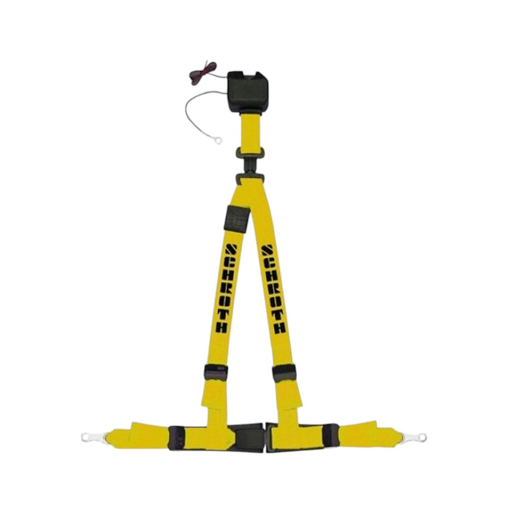 SCHROTH 11513 Ремінь безпеки Autocontrol 2 ASM 3-точковий 50мм правий, жовтий Photo-0