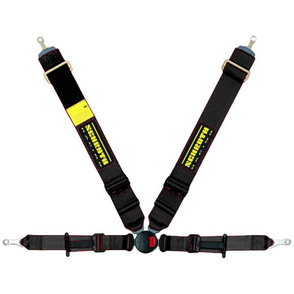 SCHROTH 25070 Ремінь безпеки Profi 2-FE 4-точковий правий ASM Чорний Photo-0