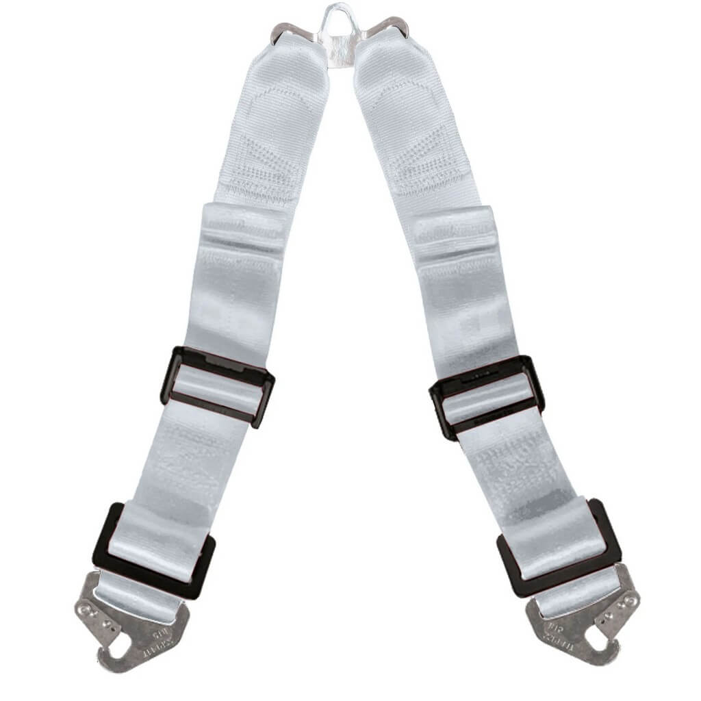 SCHROTH 49914 Ремінь безпеки паховий Anti-sub Strap 2, срібний Photo-0