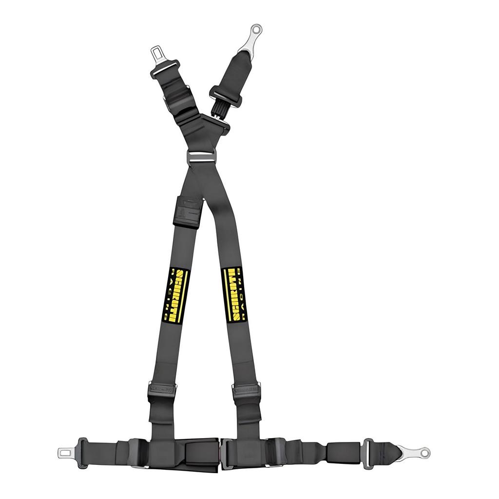SCHROTH 93080-0 Ремінь безпеки Quickfit ASM 4-точковий лівий, чорний для VW Photo-0