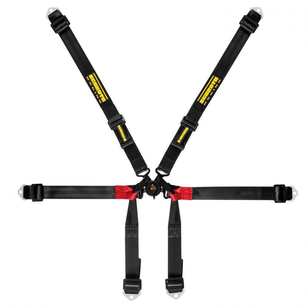 SCHROTH 94620-0 Ремінь безпеки Formula 2x2 6-точковий, чорний Photo-0